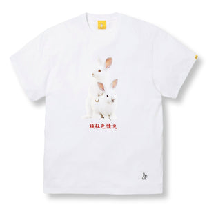 #FR2 FXXKING RABBITS PHOTO T-SHIRT-WHITE