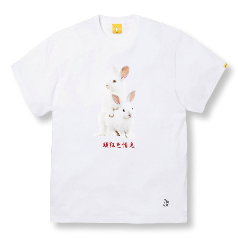 #FR2 FXXKING RABBITS PHOTO T-SHIRT-WHITE