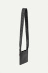 ESPRIT FAUX LEATHER PHONE CROSSBODY BAG-BLACK