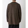 WHITE MOUNTAINEERING GLENCHECK KIMONO SHIRT-BROWN