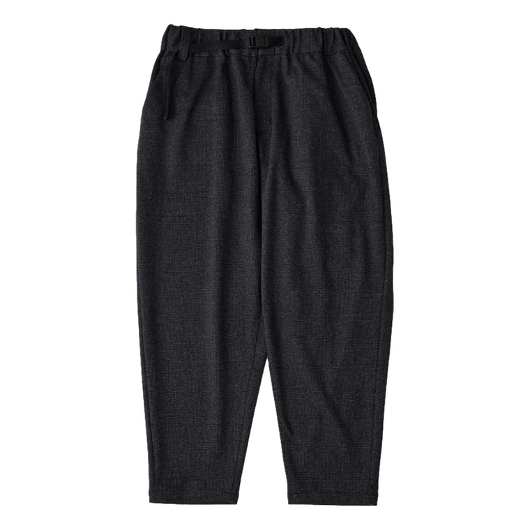 WHITE MOUNTAINEERING GLENCHECK SAROUEL PANTS-CHARCOAL