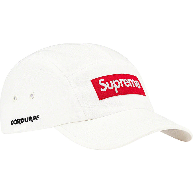 SUPREME GLITTER CORDURA CAMP CAP-WHITE