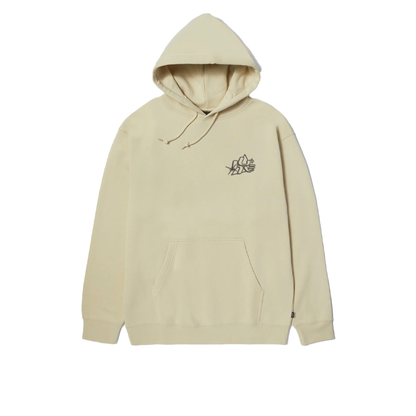 HUF GLOW P/O HOODIE-STONE