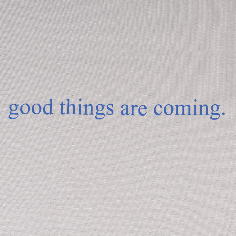 A[S]USL GOOD THINGS ARE COMING SLEEVELESS-GREY
