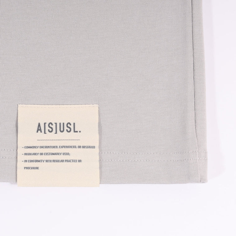 A[S]USL GOOD THINGS ARE COMING SLEEVELESS-GREY