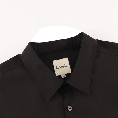 A[S]USL GOOD VIBES PRINT SHIRT-BLACK