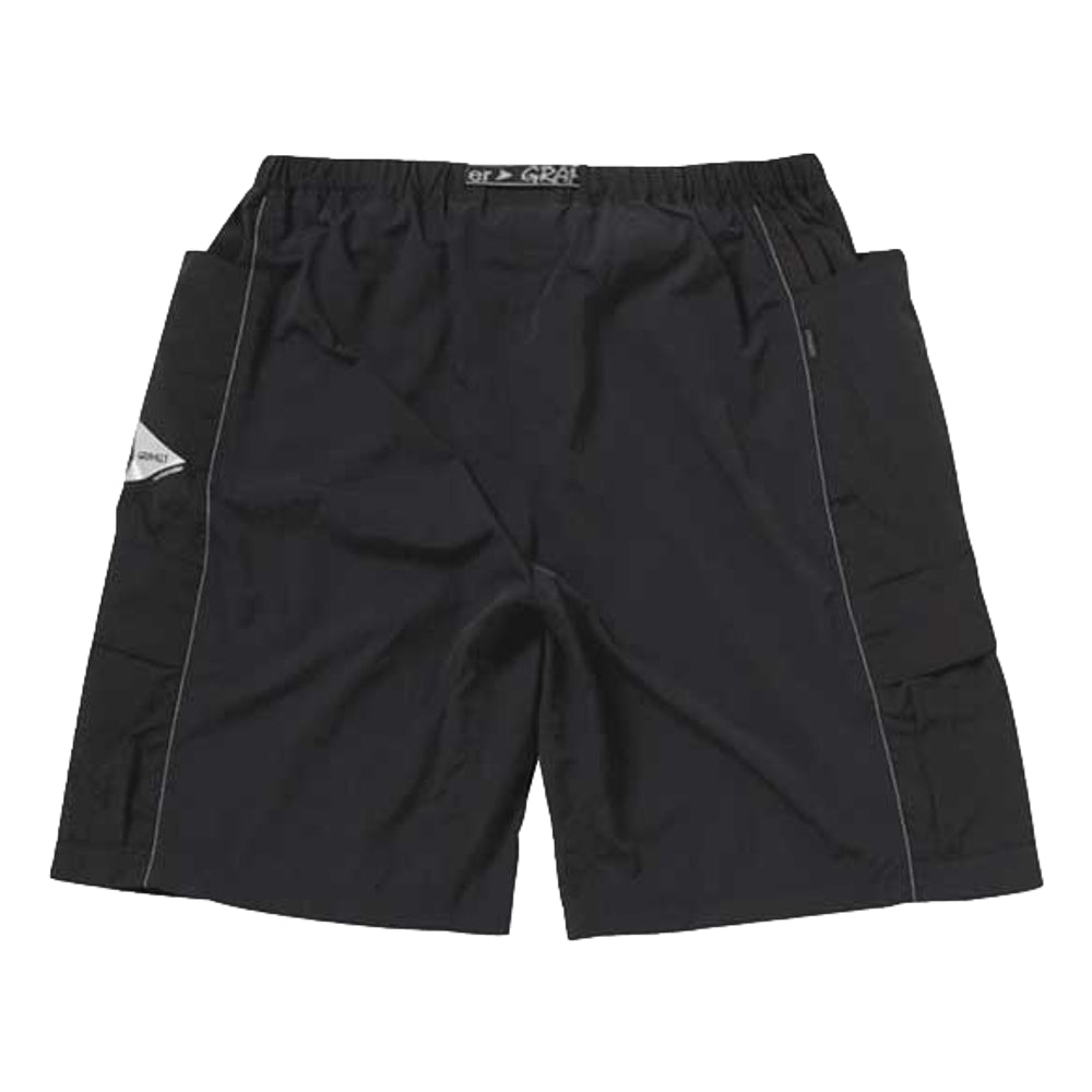 GRAMICCI GRAMICCI x ANDWANDER PATCHWORK WIND SHORT-BLACK