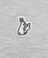 #FR2 SHAVED ICE RABBIT T-SHIRT-GREY