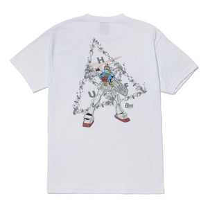 HUF HUF X GUNDAM TRIPLE TRIANGLE S/S TEE-WHITE