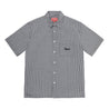 SUPREME GINGHAM SS SHIRT-BLACK