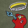 SUPREME GONZ CORDUROY WORK SHIRT-GREEN
