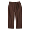WHITE MOUNTAINEERING GRAMICCI×WM STRETCH 3 TUCK PANTS-BROWN