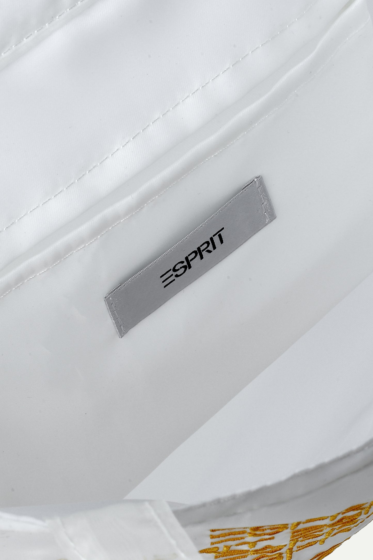ESPRIT GRAPHIC TOTE BAG-WHITE