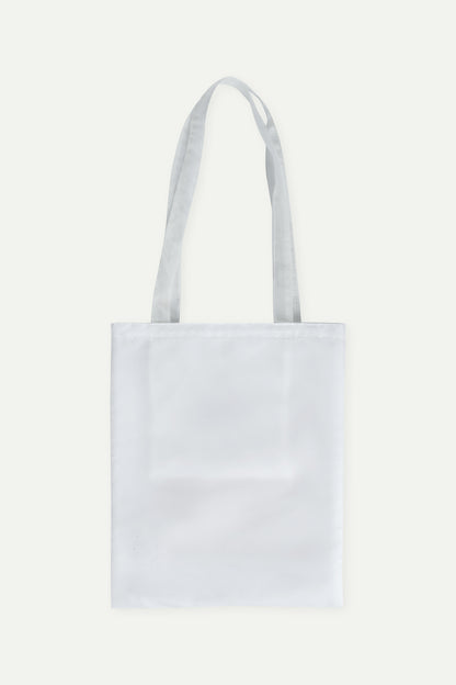ESPRIT GRAPHIC TOTE BAG-WHITE