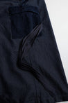 FUNDAMENTAL HAKAMA CARGO PANTS RINSE-INDIGO