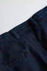 FUNDAMENTAL HAKAMA CARGO PANTS RINSE-INDIGO