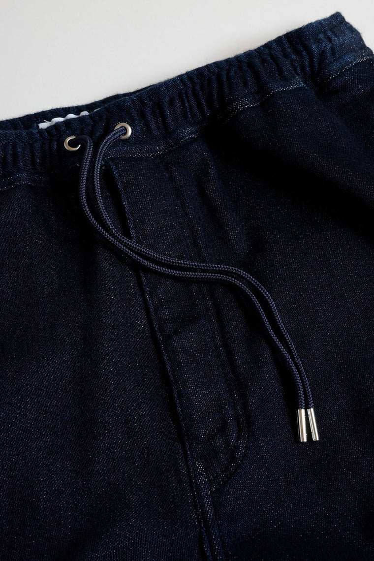FUNDAMENTAL HAKAMA PANTS RINSE-INDIGO