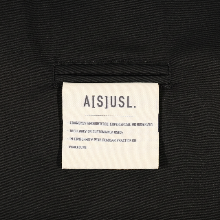 A[S]USL HAKAMA PANTS-BLACK