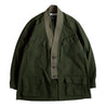 FUNDAMENTAL HAORI JUNGLE JACKET RINSE-KHAKI