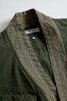 FUNDAMENTAL HAORI JUNGLE JACKET RINSE-KHAKI