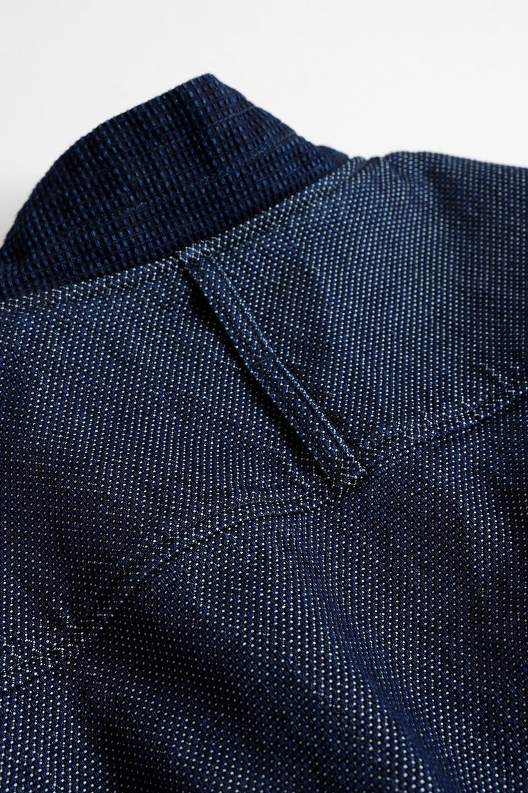FUNDAMENTAL HAORI JUNGLE JACKET RINSE-INDIGO