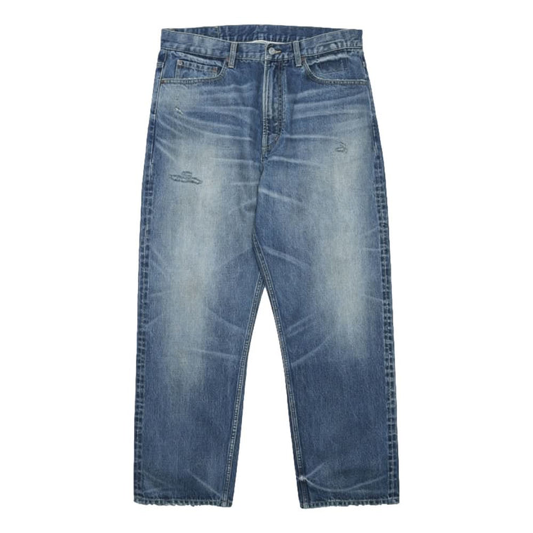 MADNESS HARD AGING DENIM . M2 RELAXED-INDIGO