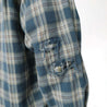 MADNESS HERRINGBONE FLUFFY WORKSHIRT (MADE IN JAPAN)-BLUE
