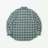 MADNESS HERRINGBONE FLUFFY WORKSHIRT (MADE IN JAPAN)-BLUE