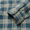 MADNESS HERRINGBONE FLUFFY WORKSHIRT (MADE IN JAPAN)-BLUE