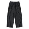 WHITE MOUNTAINEERING HERRINGBONE JACQUARD 3 TUCK WIDE PANTS-CHARCOAL