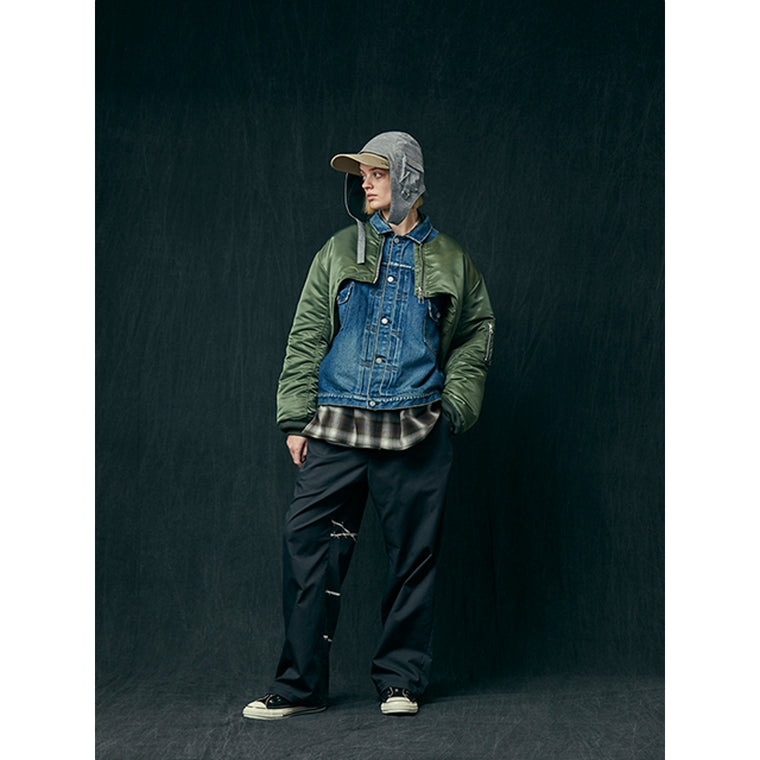 WHIZLIMITED HIDE JACKET-OLIVE