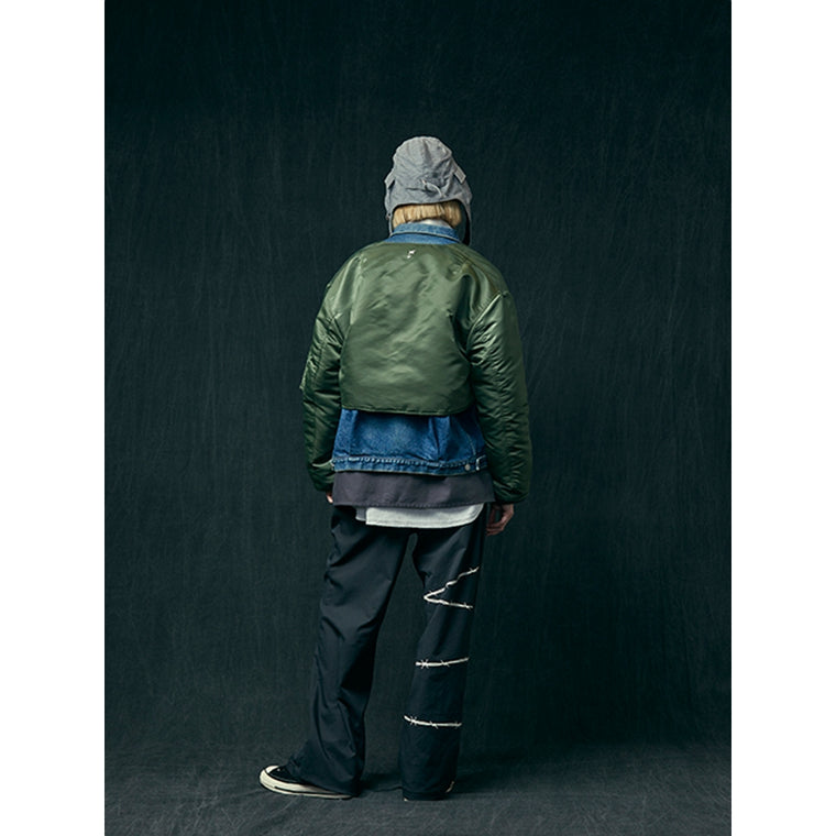 WHIZLIMITED HIDE JACKET-OLIVE