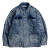 FUNDAMENTAL THIRD JACKET 3YR WASH-INDIGO