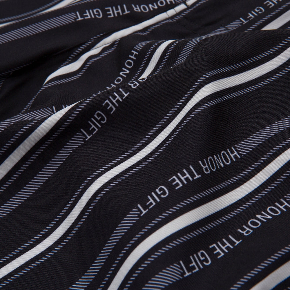 HONOR THE GIFT HONOR STRIPE PANT-BLACK