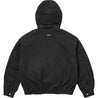 SUPREME HOODED UTILITY JACKET-BLACK