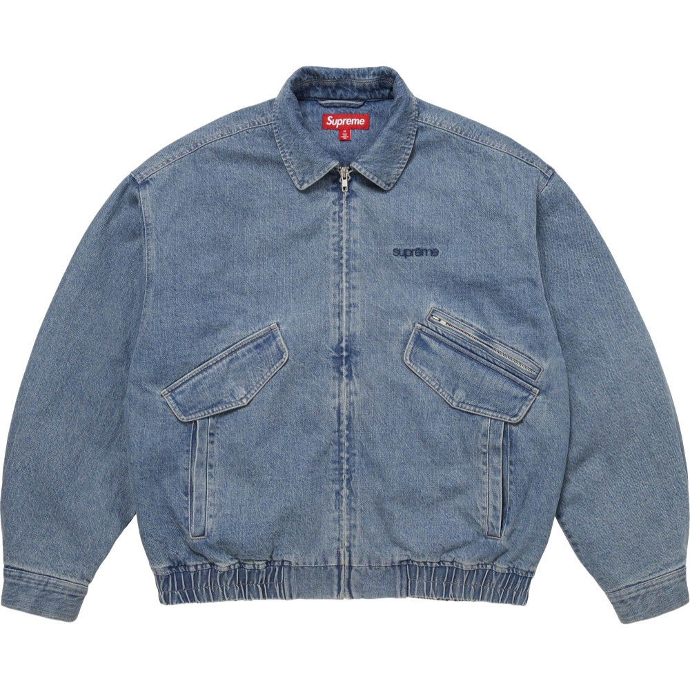 ジャケット・アウター Supreme Hooded Utility Jacket XL SUPREME HOODED UTILITY JACKET-DENIM - Popcorn Store