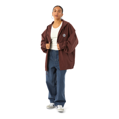 HUF H STARDUST JACKET-EGGPLANT