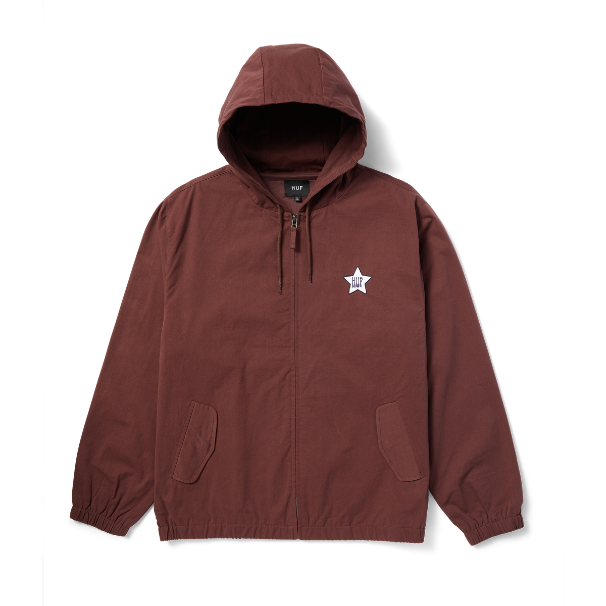 HUF H STARDUST JACKET-EGGPLANT
