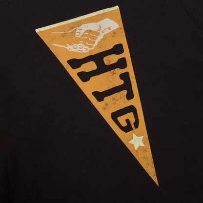 HONOR THE GIFT HTG® SEAL LOGO LS TEE-BLACK
