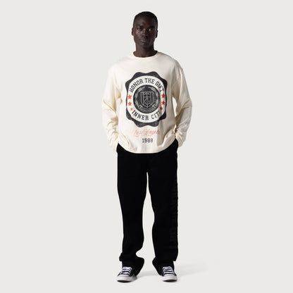 HONOR THE GIFT HTG® SEAL LOGO LS TEE-BONE