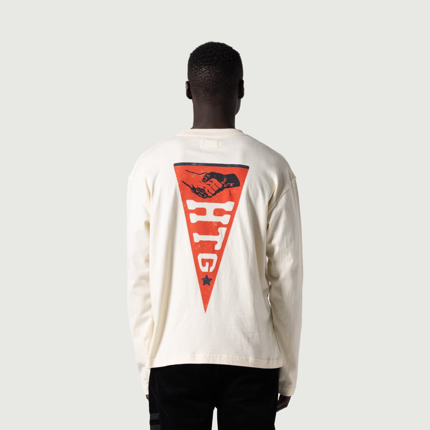 HONOR THE GIFT HTG® SEAL LOGO LS TEE-BONE