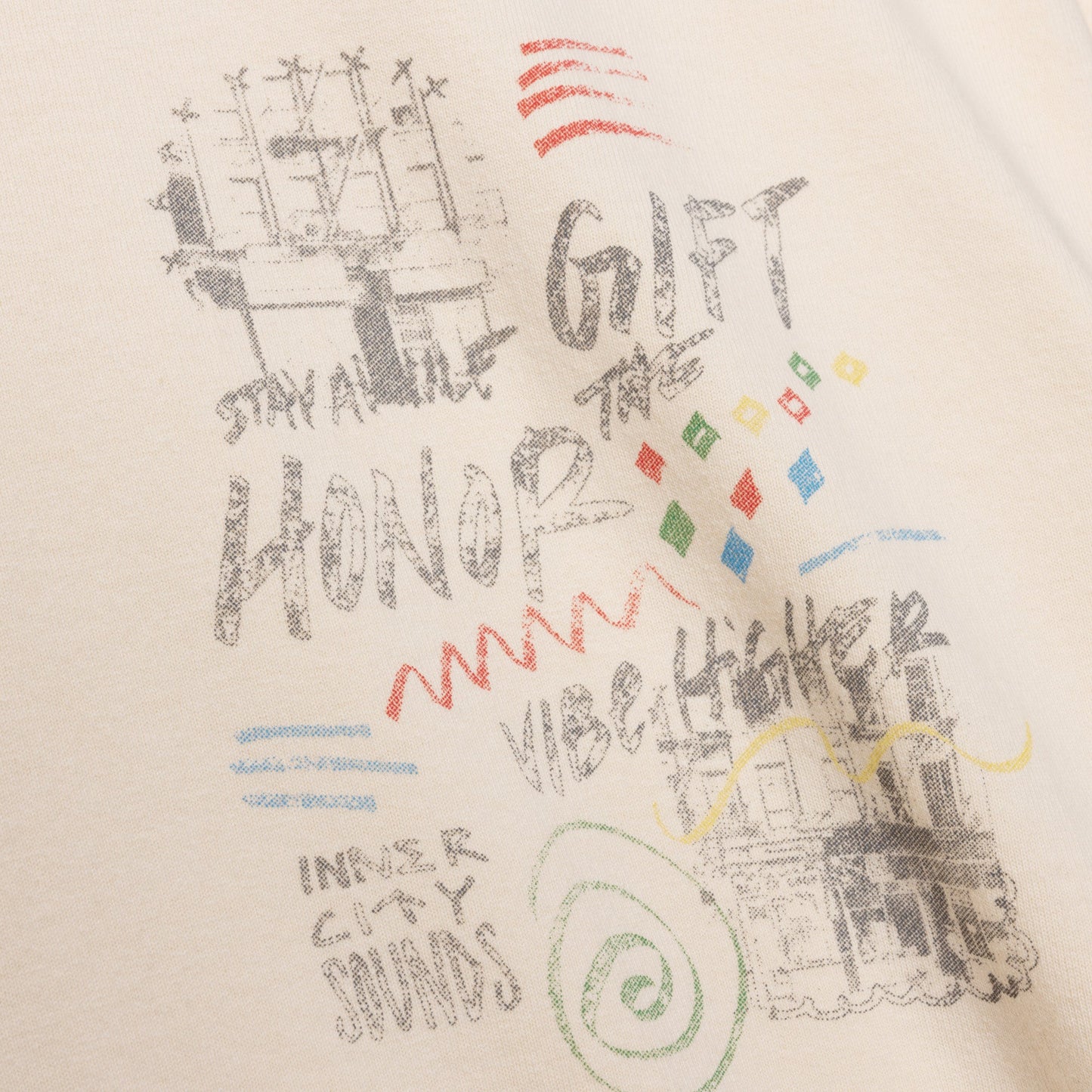 HONOR THE GIFT HTG® VIBE HIGHER SS TEE-BONE