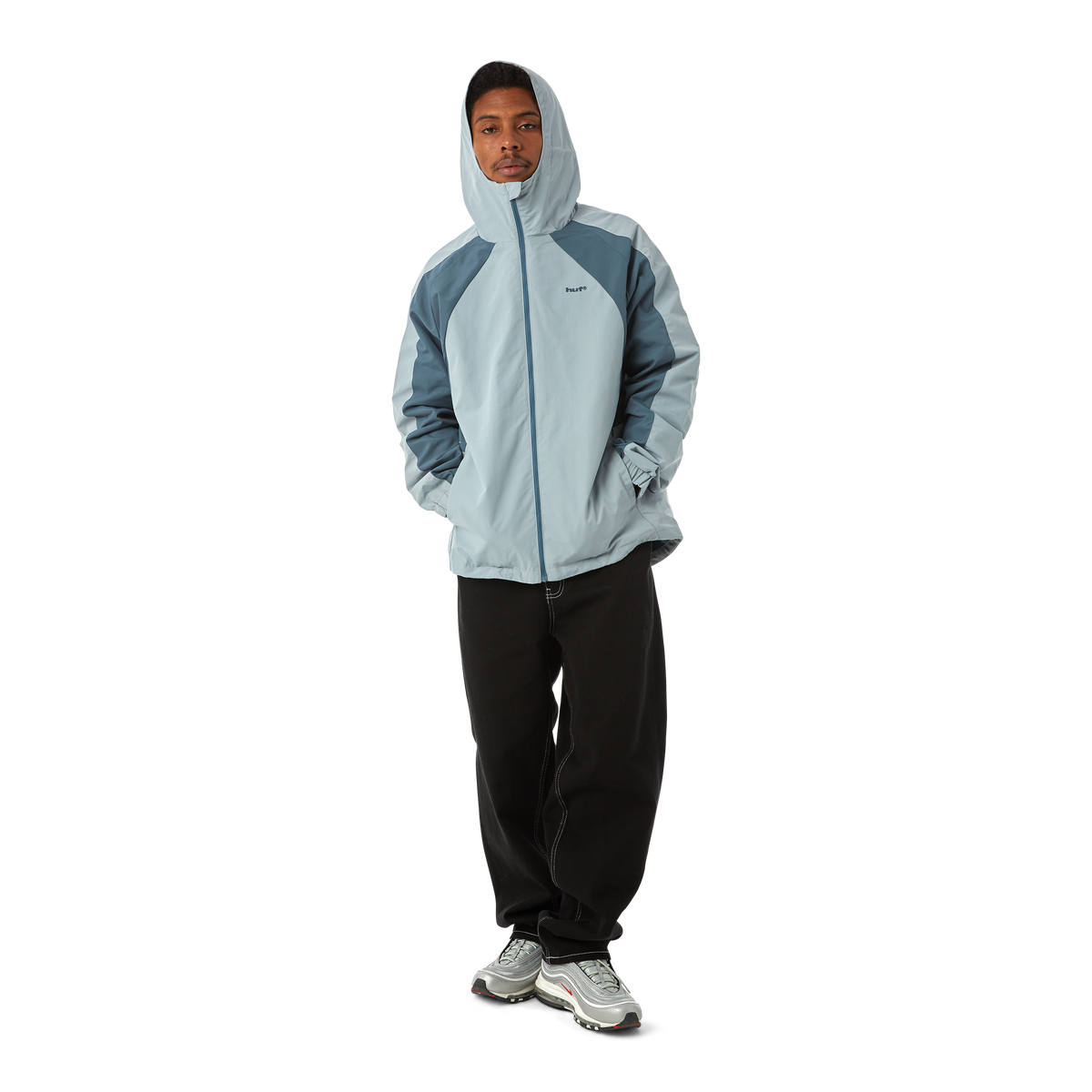 HUF HUF SET SHELL JACKET-BLUE