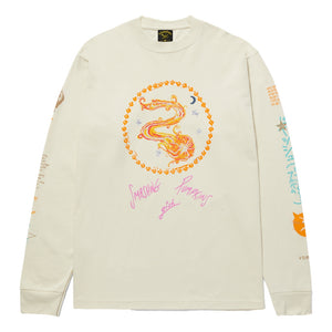HUF HUF X SMASHING PUMPKINS CRUSH L/S TEE-BONE