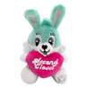 2ND CLOSET "HUGGING LOVERS" SECOND RABBIT DOLL KEY CHAIN-TURQUOIS