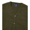 THIS IS NEVER THAT HAIRY KNIT CARDIGAN-OLIVE GREEN