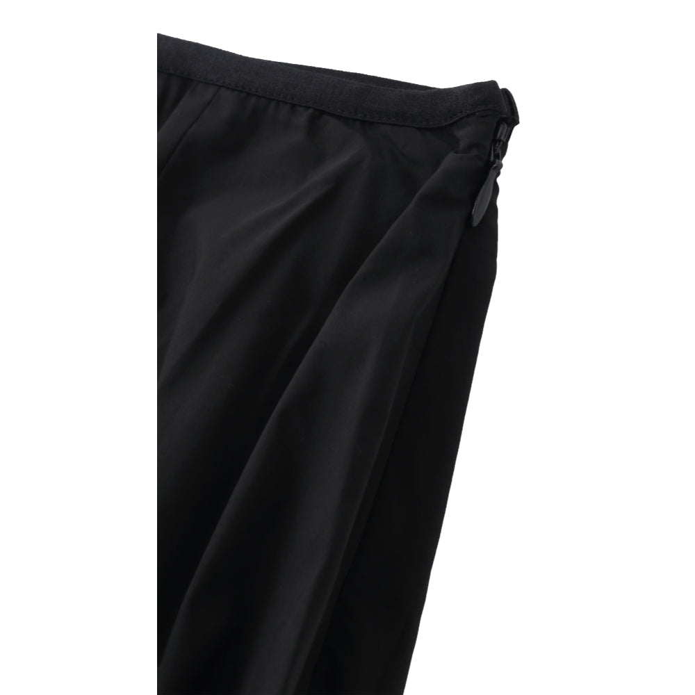 ESPRIT HIGH-WAIST BUBBLE SKIRT-BLACK
