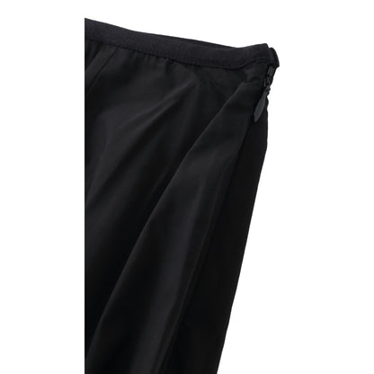 ESPRIT HIGH-WAIST BUBBLE SKIRT-BLACK