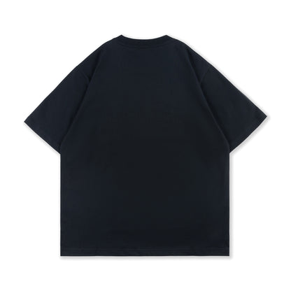 SCENE BY ICE FIRE RETRO 80'S GRAPHIC TEE-BLACK