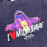 2ND CLOSET "I LOVE MILKSHAKE" WASHED T-SHIRT-WASHED PURPLE